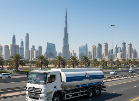 Best water tanker services in Dubai providing clean and reliable water delivery for residential and commercial needs
