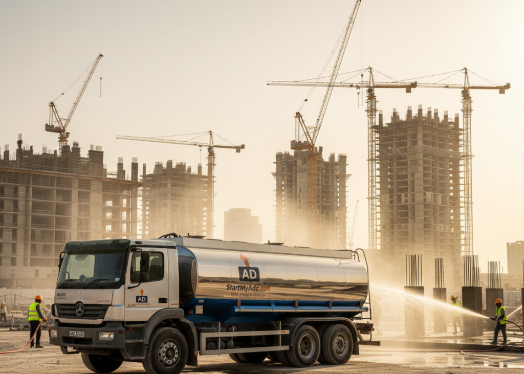 Best water tanker services in Dubai offering fast and affordable water supply for villas, apartments, and swimming pools
