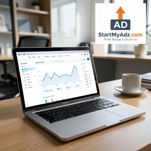 Google Ads campaign dashboard for HVAC marketing